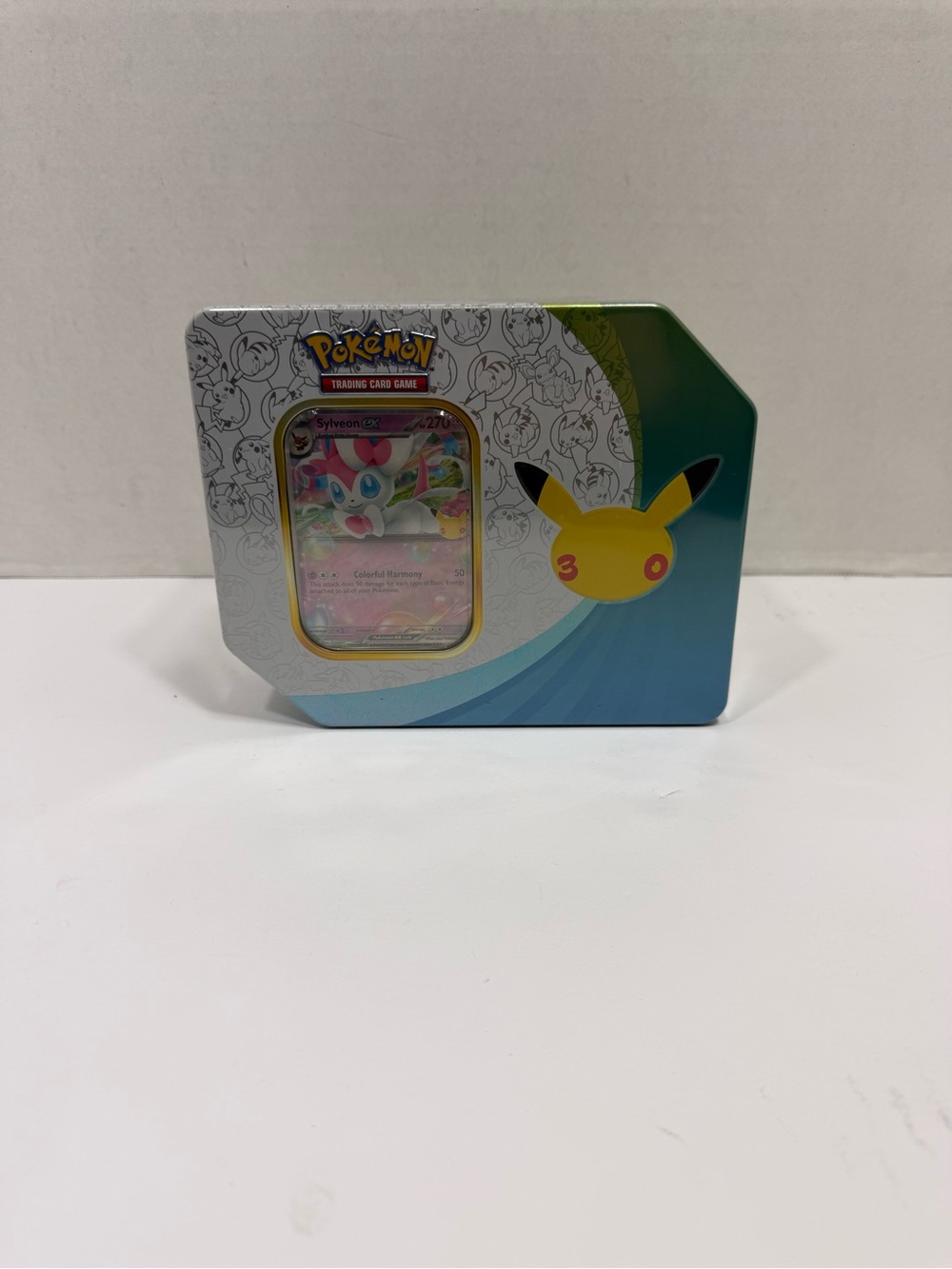 Pokemon 30th Anniversary Sylveon Collectors Tin NIB